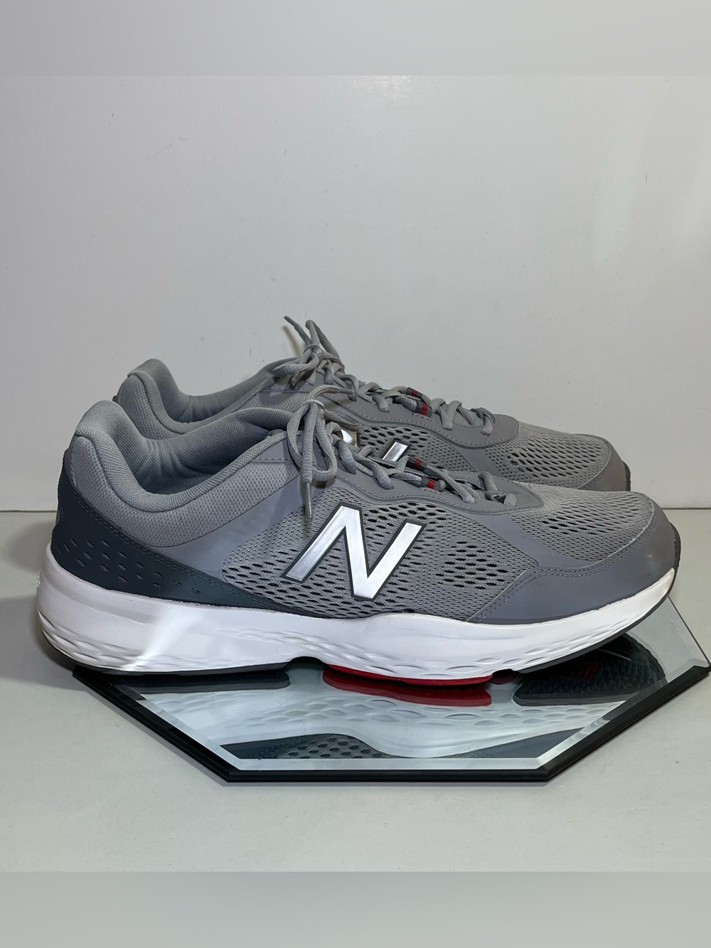 Men’s New Balance 517 Athletic Shoes, Size 14 EEEE, Gray/White